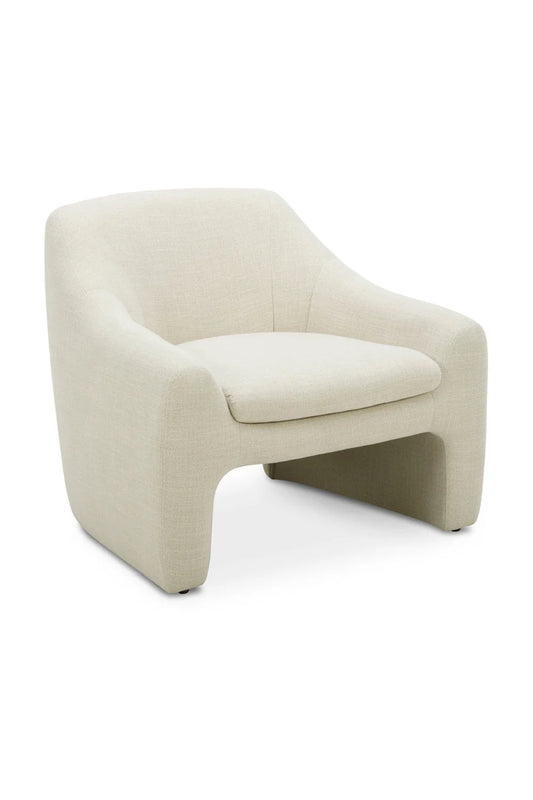 Luxury Fabric Lounge Chair Modern Italian Style for Villa