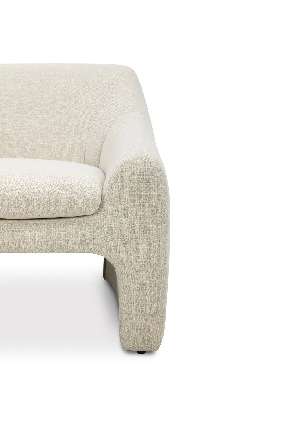Luxury Fabric Lounge Chair Modern Italian Style for Villa