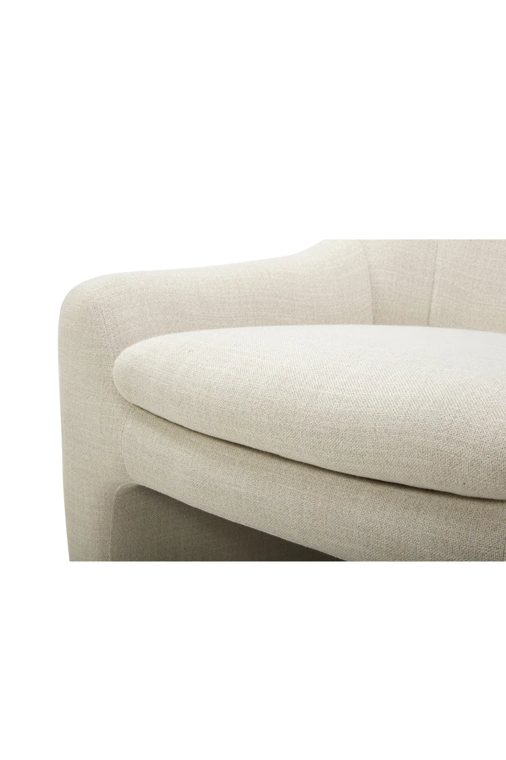 Luxury Fabric Lounge Chair Modern Italian Style for Villa