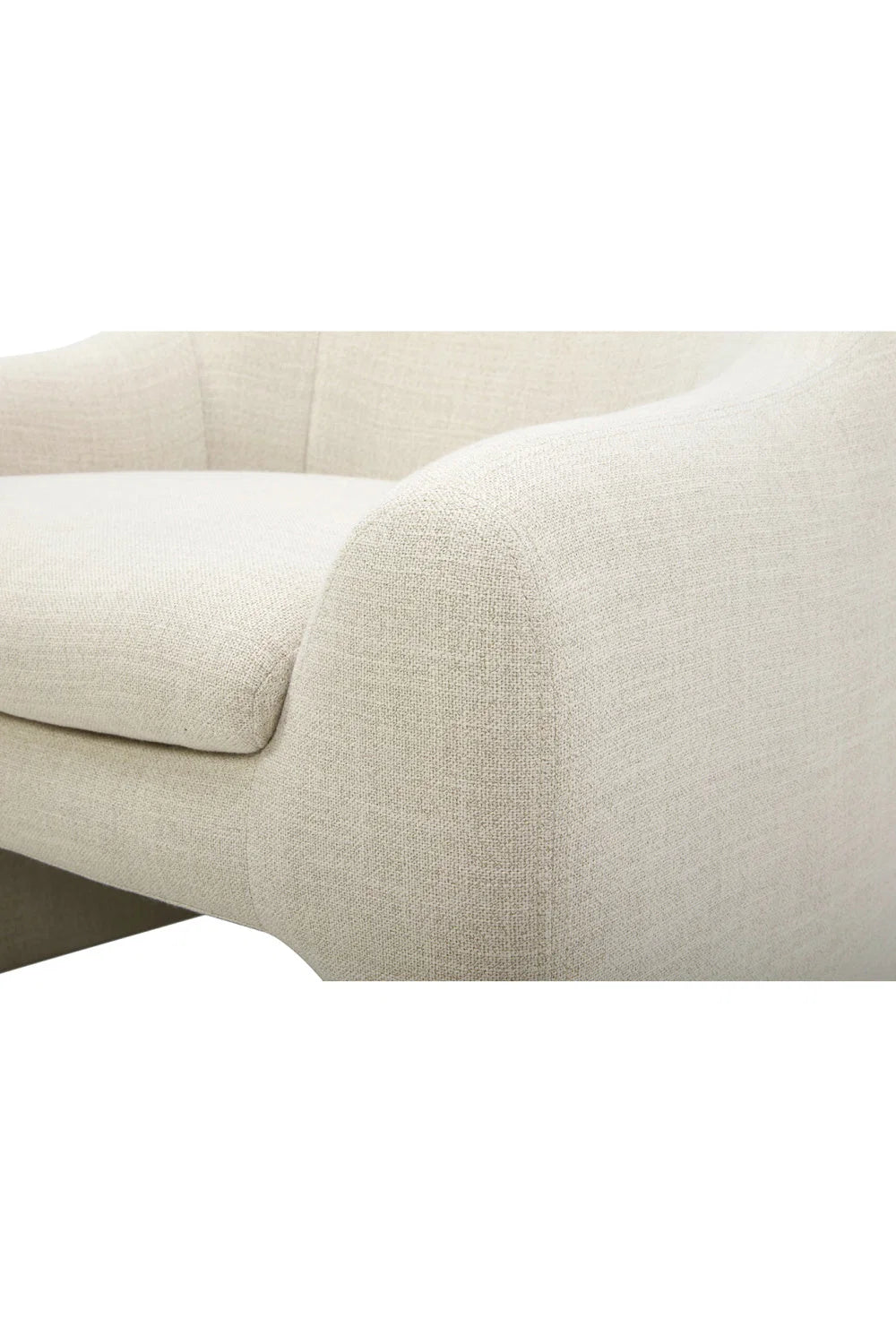 Luxury Fabric Lounge Chair Modern Italian Style for Villa