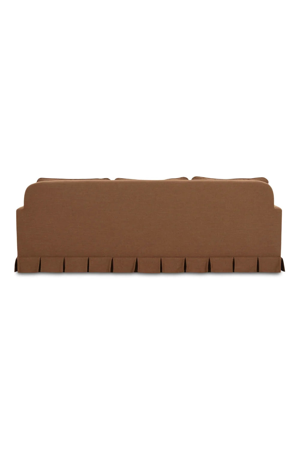 Luxury Fabric Pleated Skirt Sofa Modern Italian Style for Villa