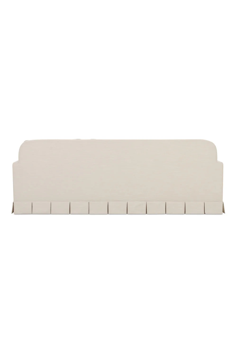 Luxury Fabric Pleated Skirt Sofa Modern Italian Style for Villa
