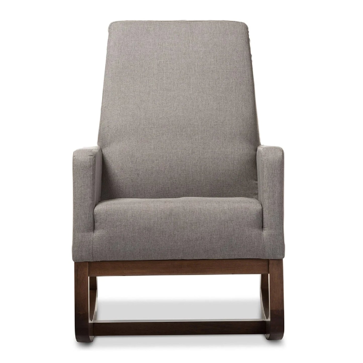 Luxury Fabric Rocking Chair Modern Italian Style for Villa