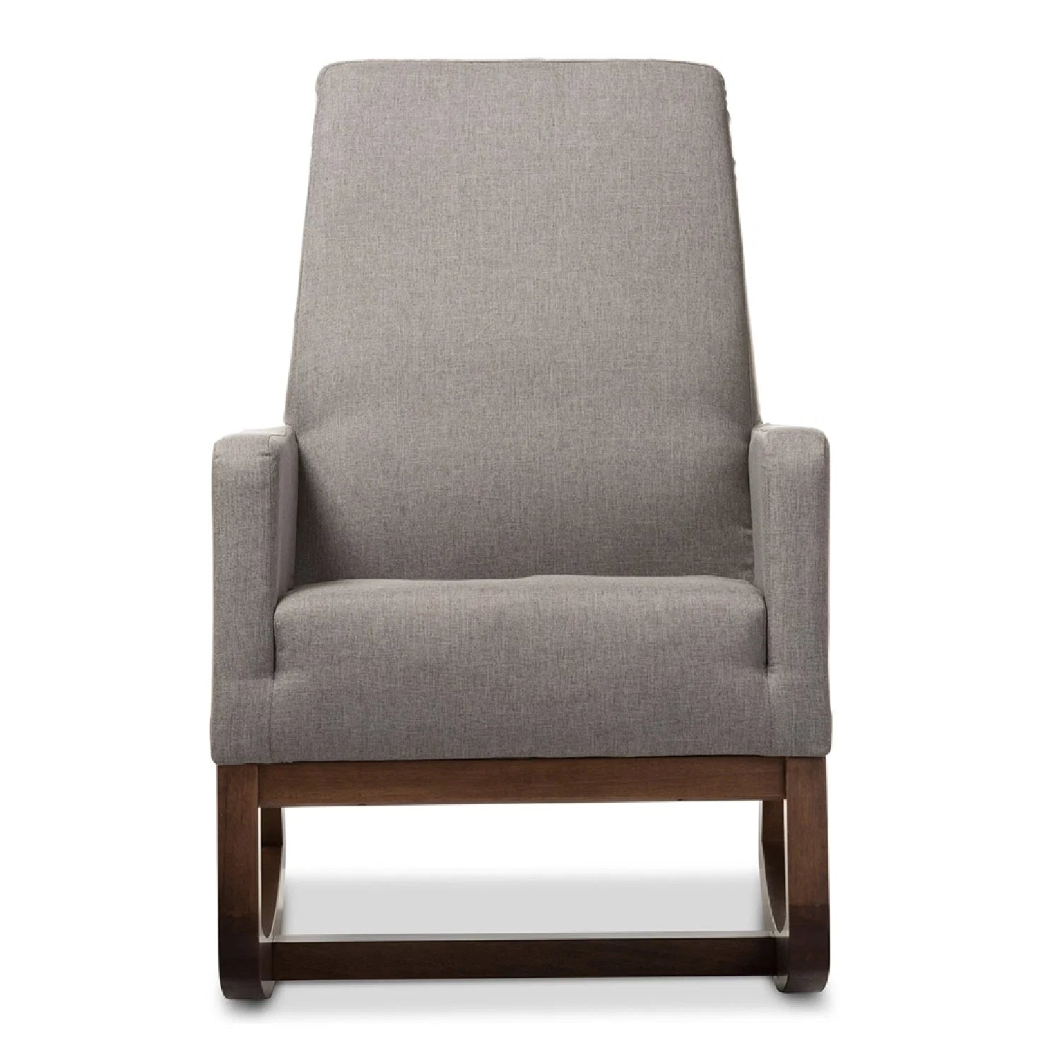 Luxury Fabric Rocking Chair Modern Italian Style for Villa