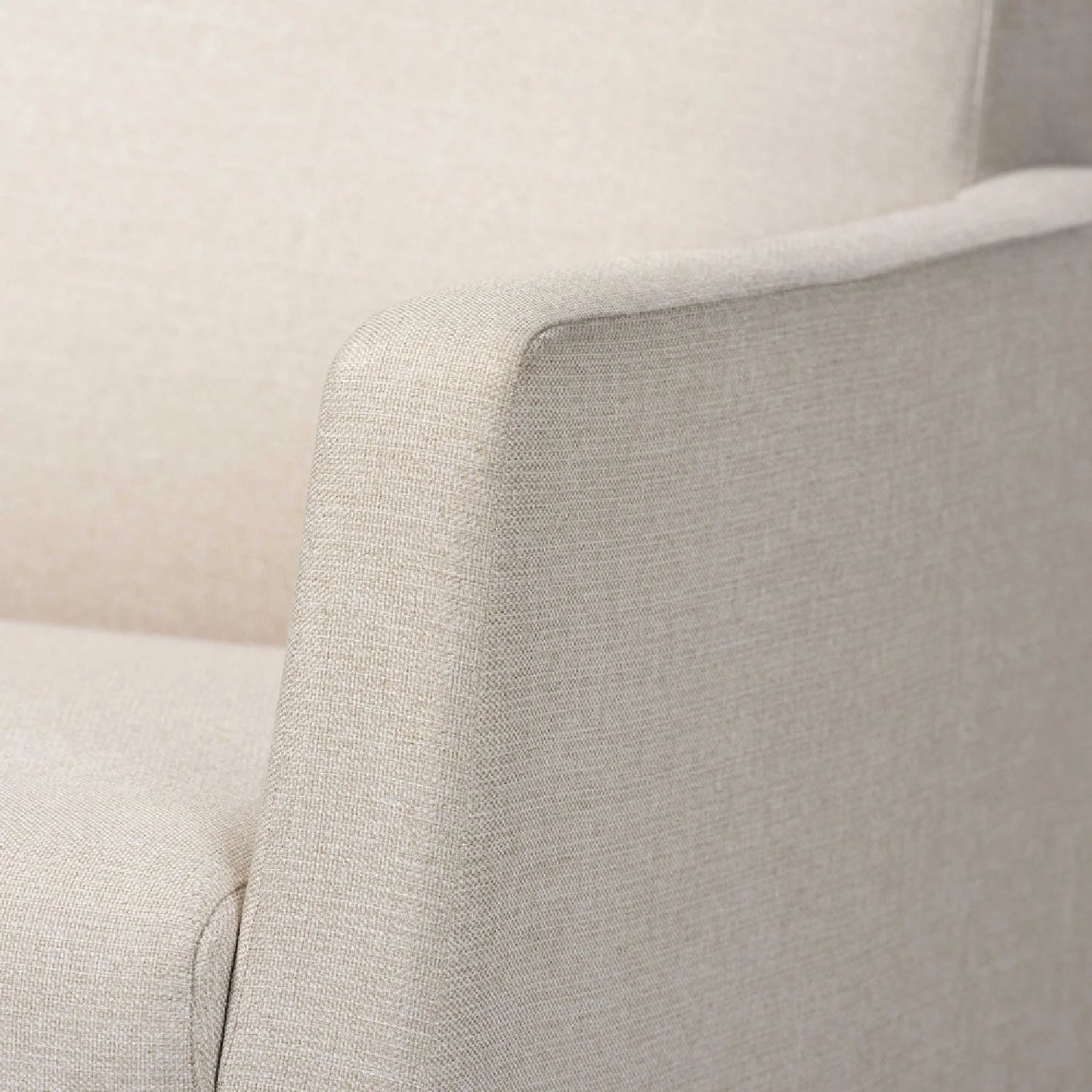 Luxury Fabric Rocking Chair Modern Italian Style for Villa