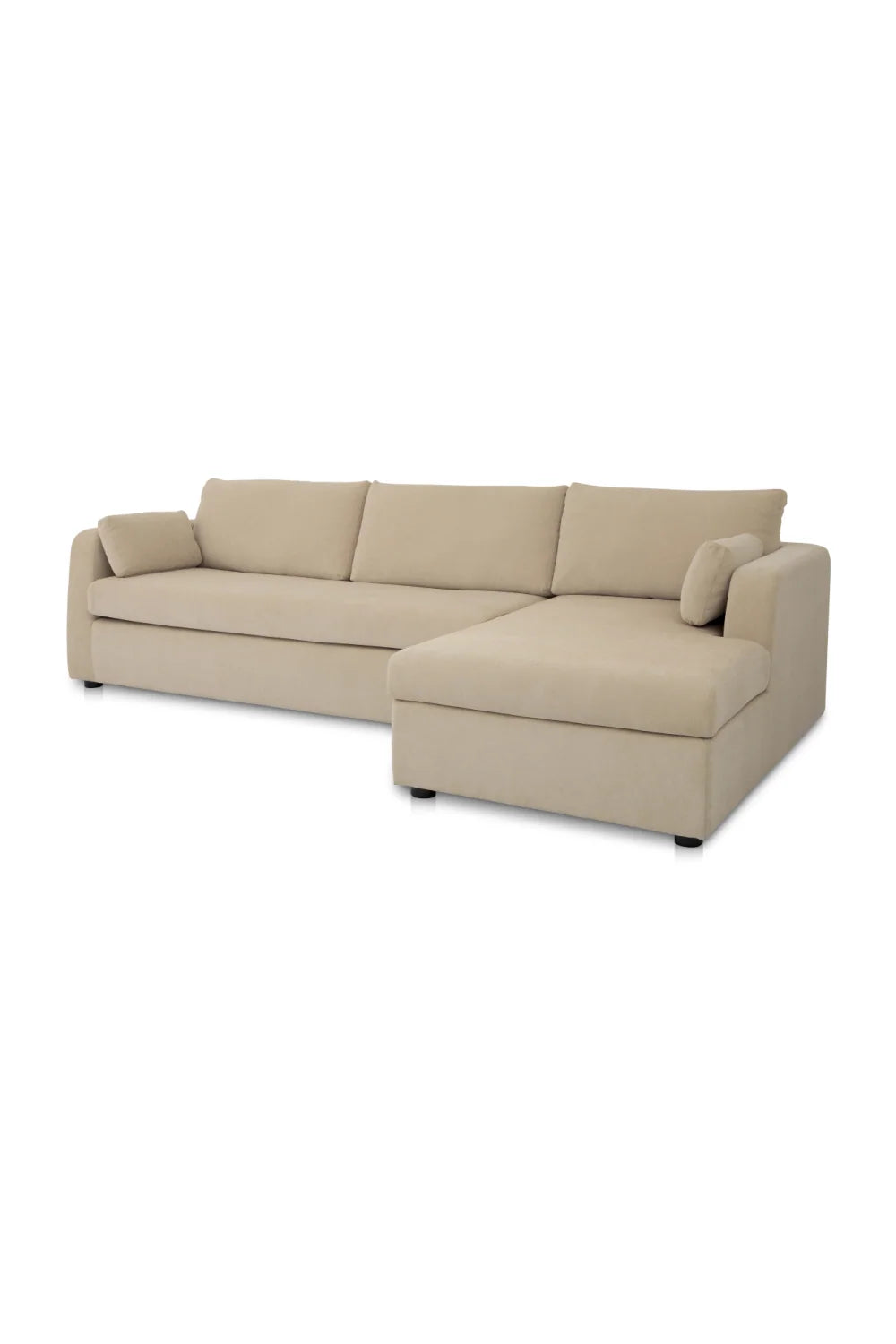 Luxury Fabric Sectional Sofa Modern Italian Style for Villa