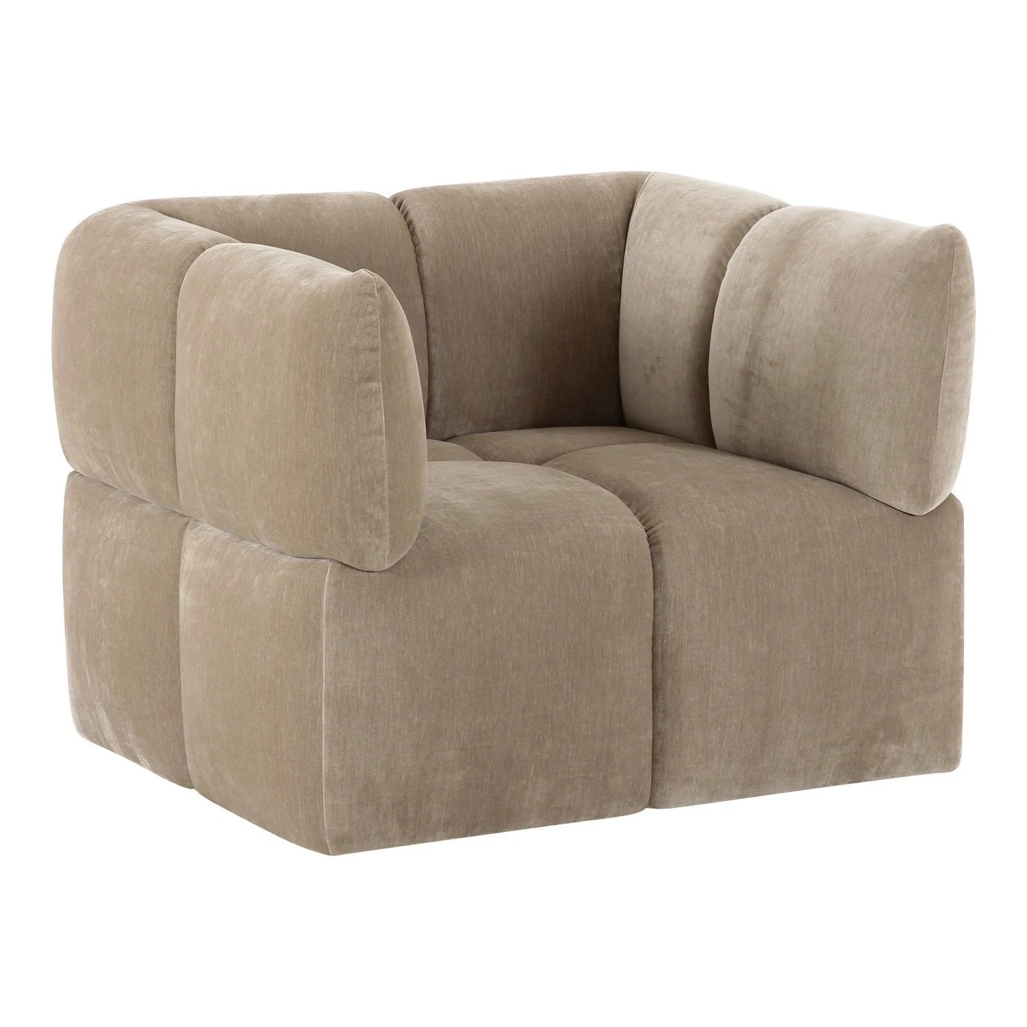 Luxury Fabric Swivel Accent Chair European Style for Villa