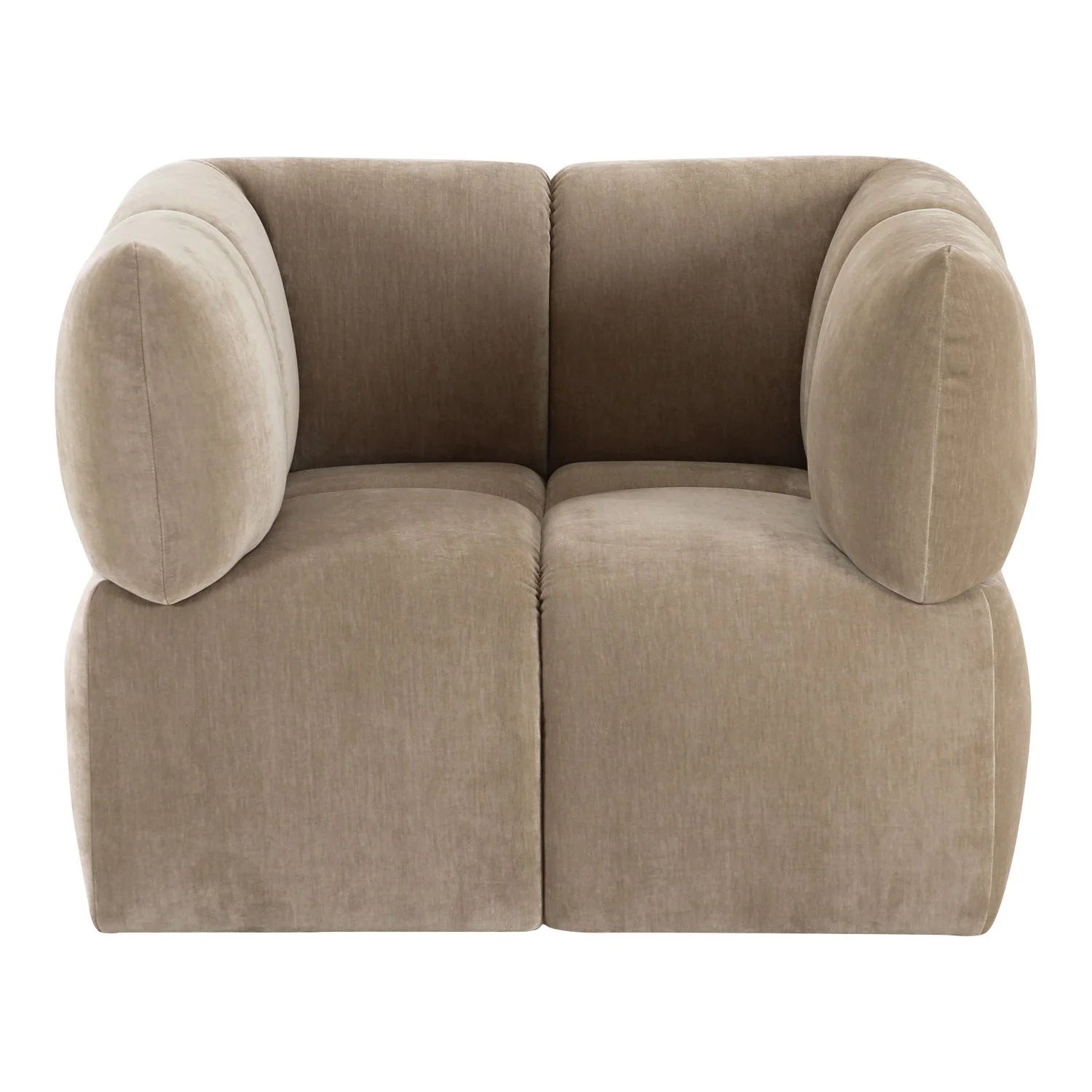 Luxury Fabric Swivel Accent Chair European Style for Villa