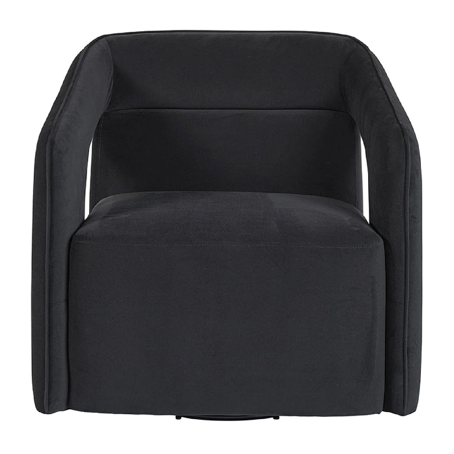 Luxury Fabric Swivel Accent Chair Modern Italian Style for Villa