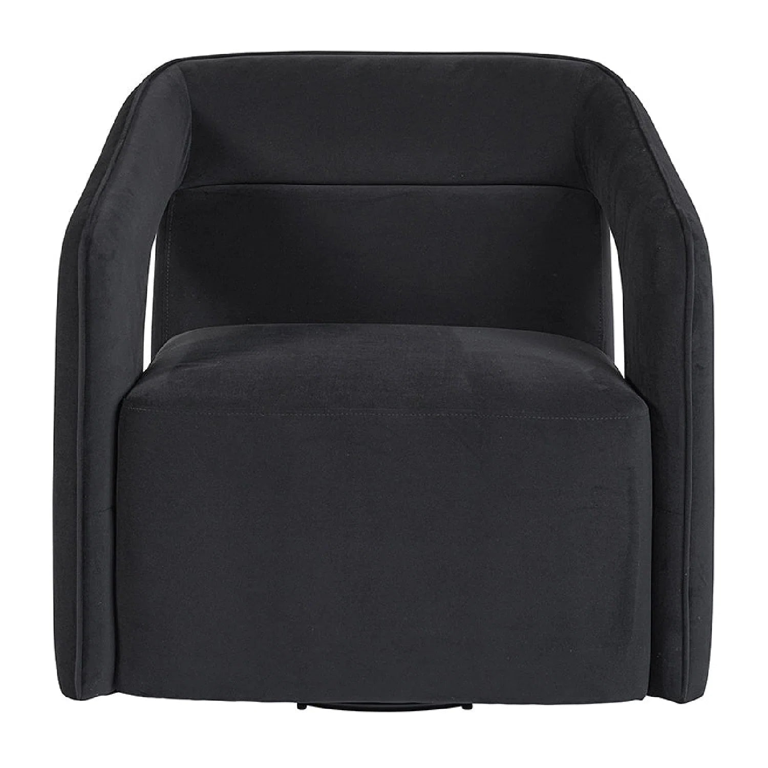 Luxury Fabric Swivel Accent Chair Modern Italian Style for Villa
