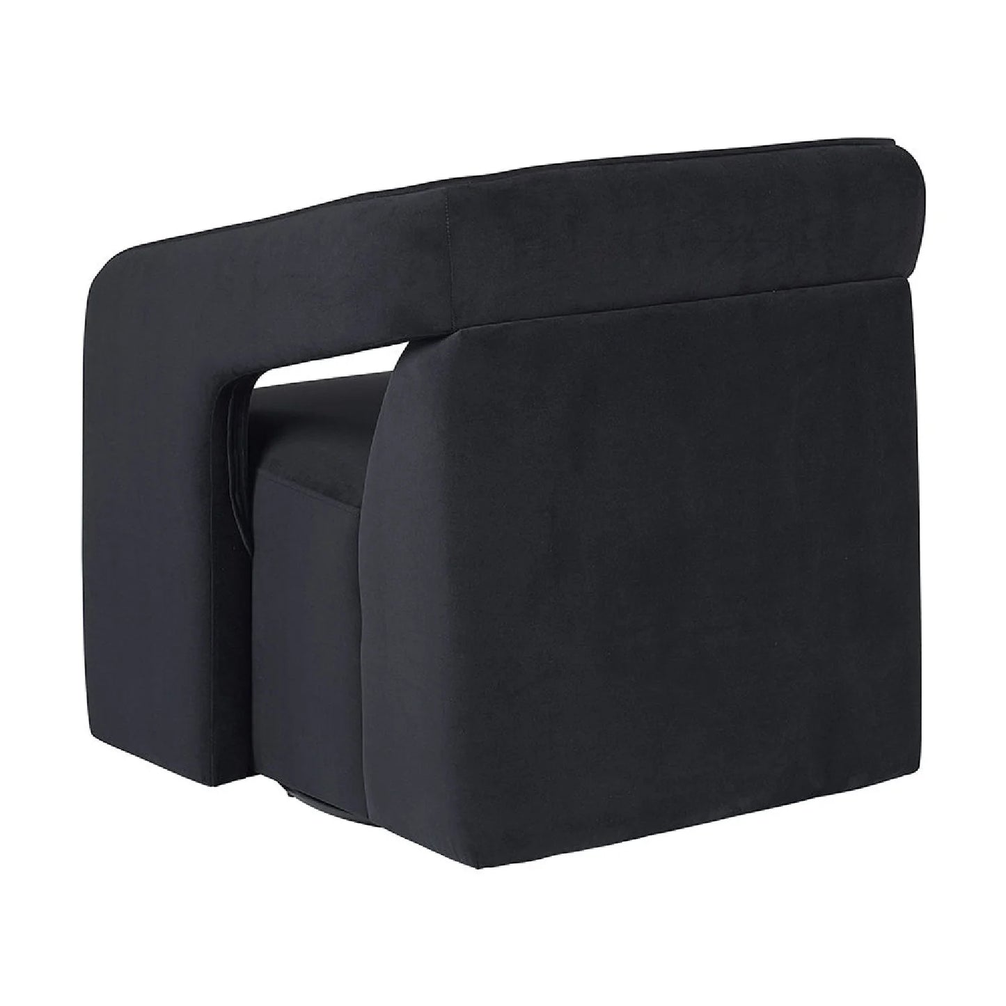Luxury Fabric Swivel Accent Chair Modern Italian Style for Villa
