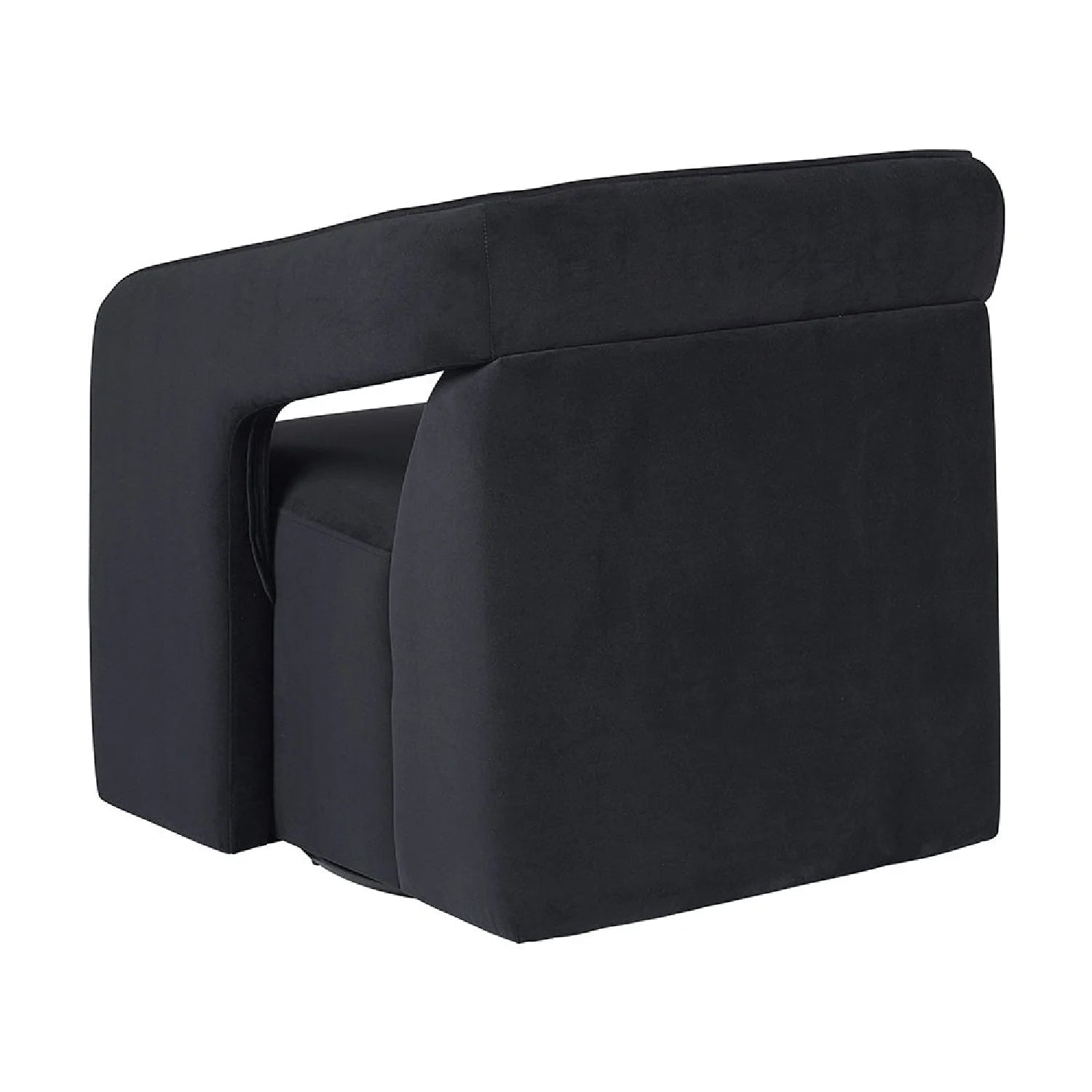 Luxury Fabric Swivel Accent Chair Modern Italian Style for Villa