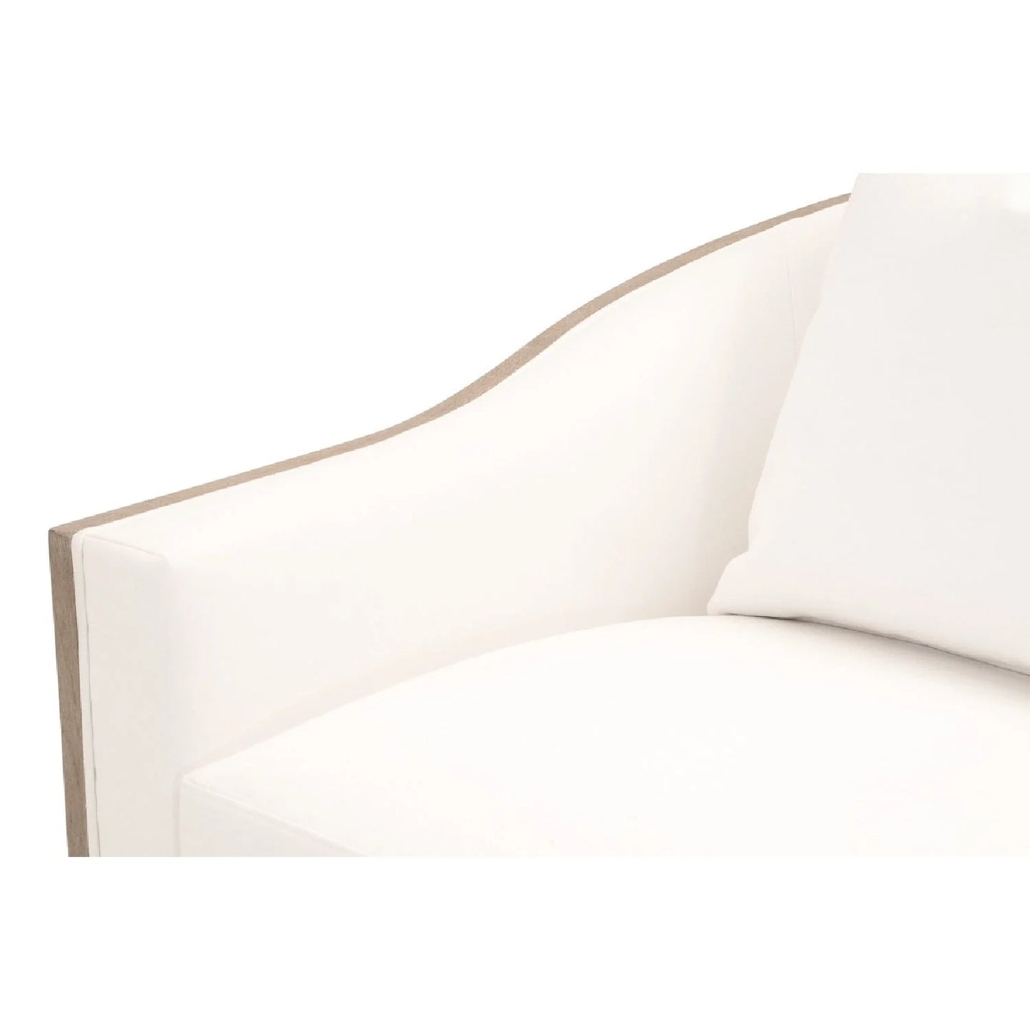Luxury Fabric Swivel Lounge Chair Modern Italian Style for Villa