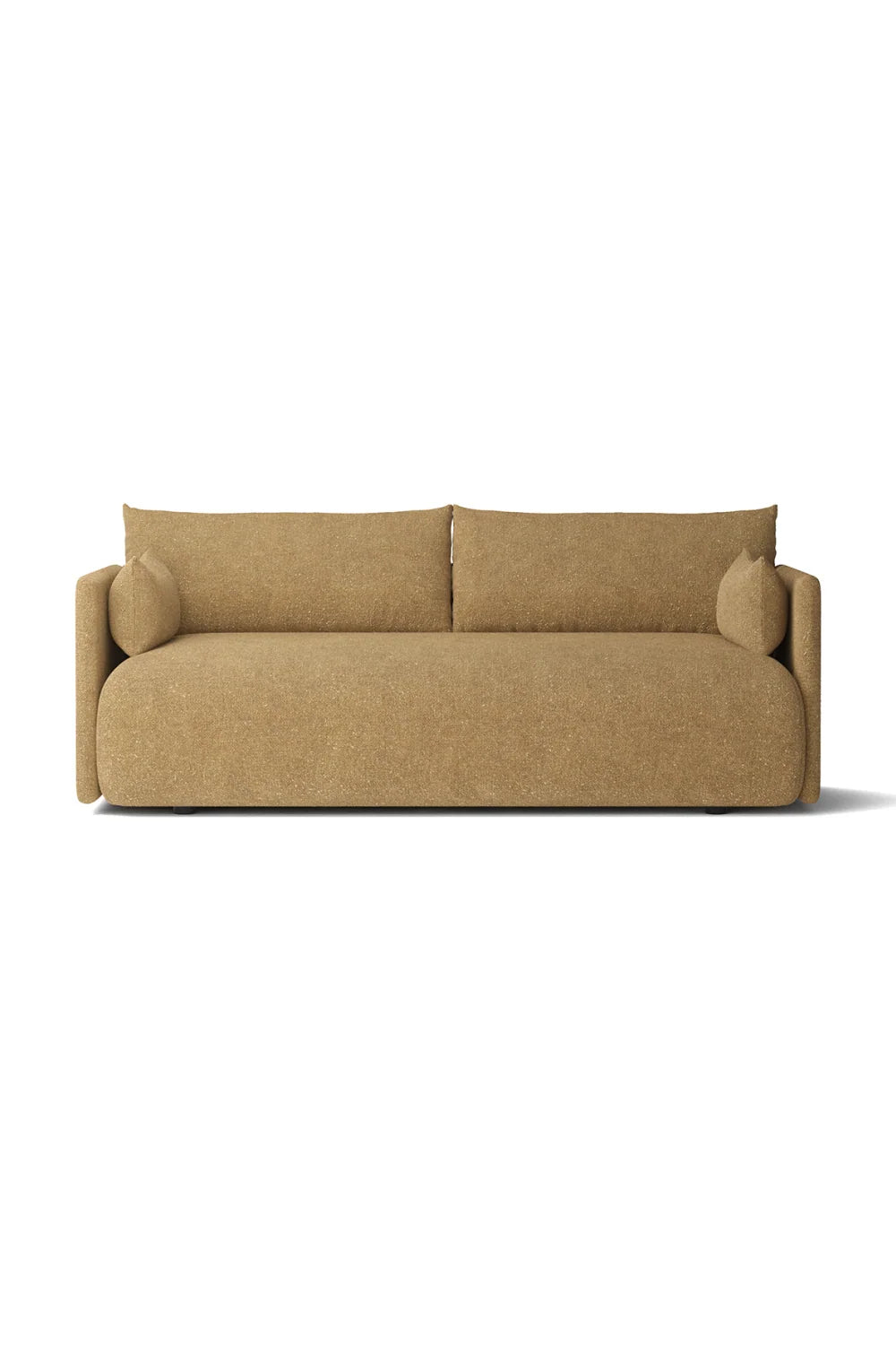 Luxury Fabric Upholstered 2-Seater Sofa Modern Italian Style for Villa