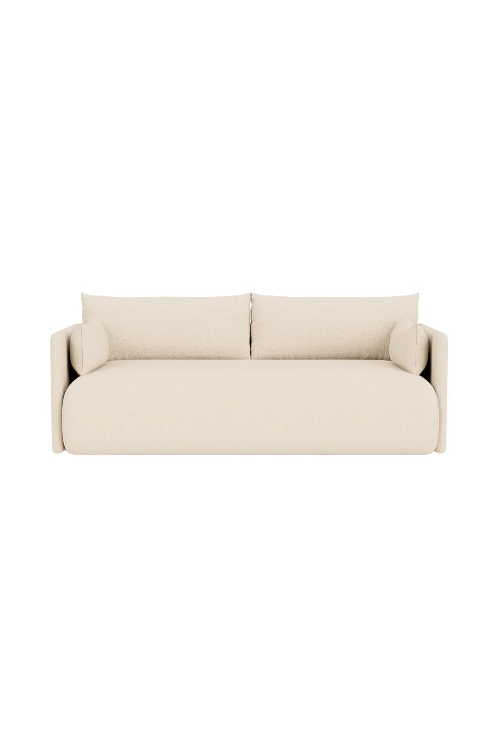 Luxury Fabric Upholstered 2-Seater Sofa Modern Italian Style for Villa