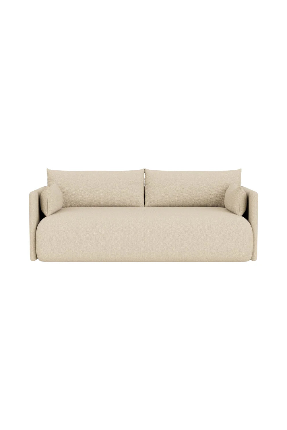 Luxury Fabric Upholstered 2-Seater Sofa Modern Italian Style for Villa