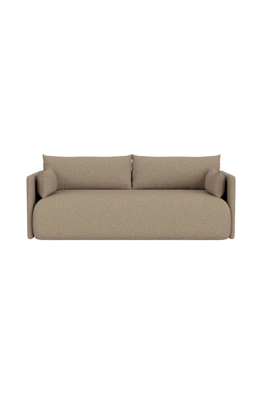 Luxury Fabric Upholstered 2-Seater Sofa Modern Italian Style for Villa
