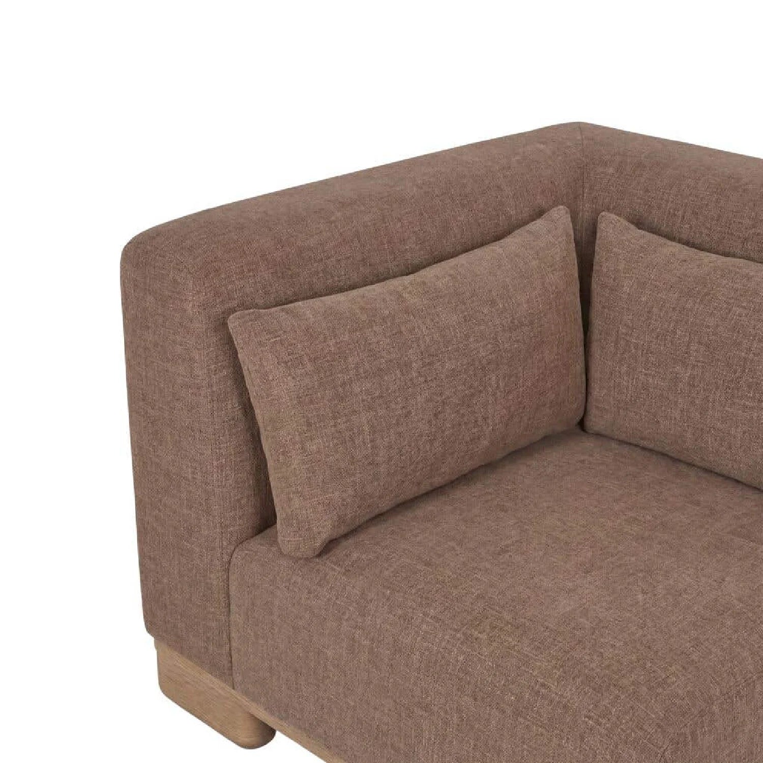 Luxury Fabric Upholstered Modular Sofa Modern Italian Style for Villa