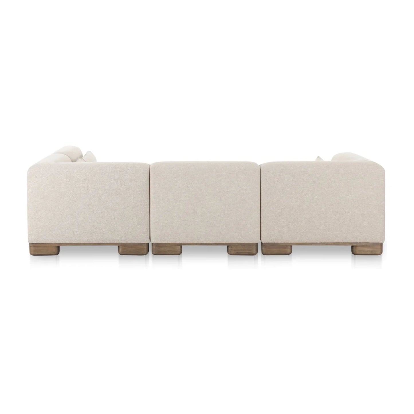 Luxury Fabric Upholstered Modular Sofa Modern Italian Style for Villa