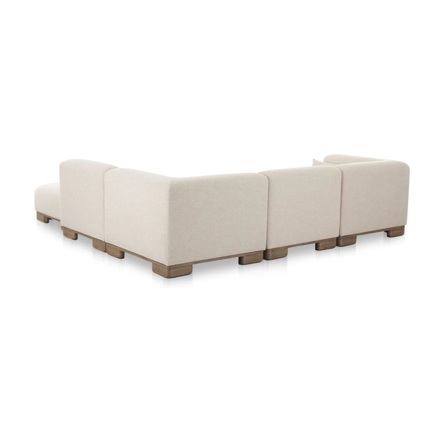 Luxury Fabric Upholstered Modular Sofa Modern Italian Style for Villa