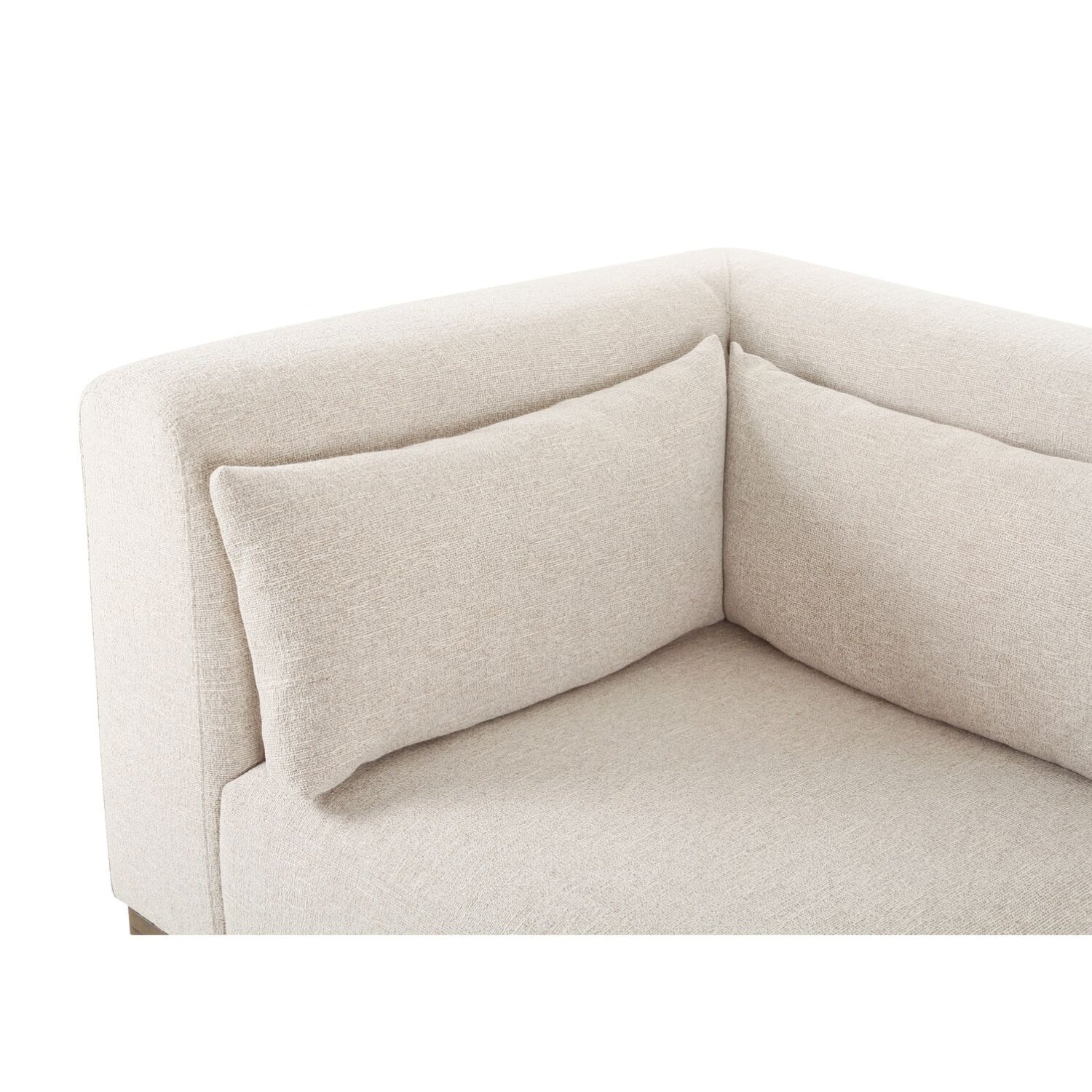 Luxury Fabric Upholstered Modular Sofa Modern Italian Style for Villa