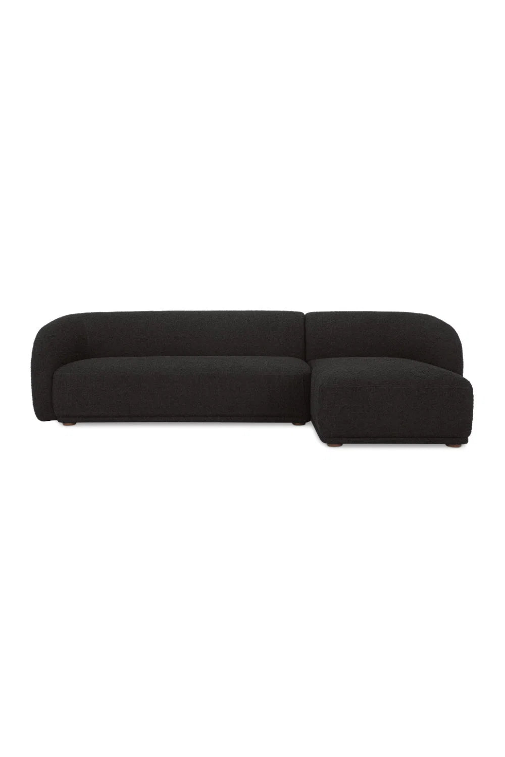 Luxury Faye Fabric Curved Sectional Sofa Modern Italian Style for Villa