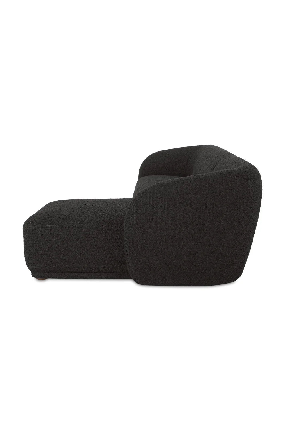 Luxury Faye Fabric Curved Sectional Sofa Modern Italian Style for Villa