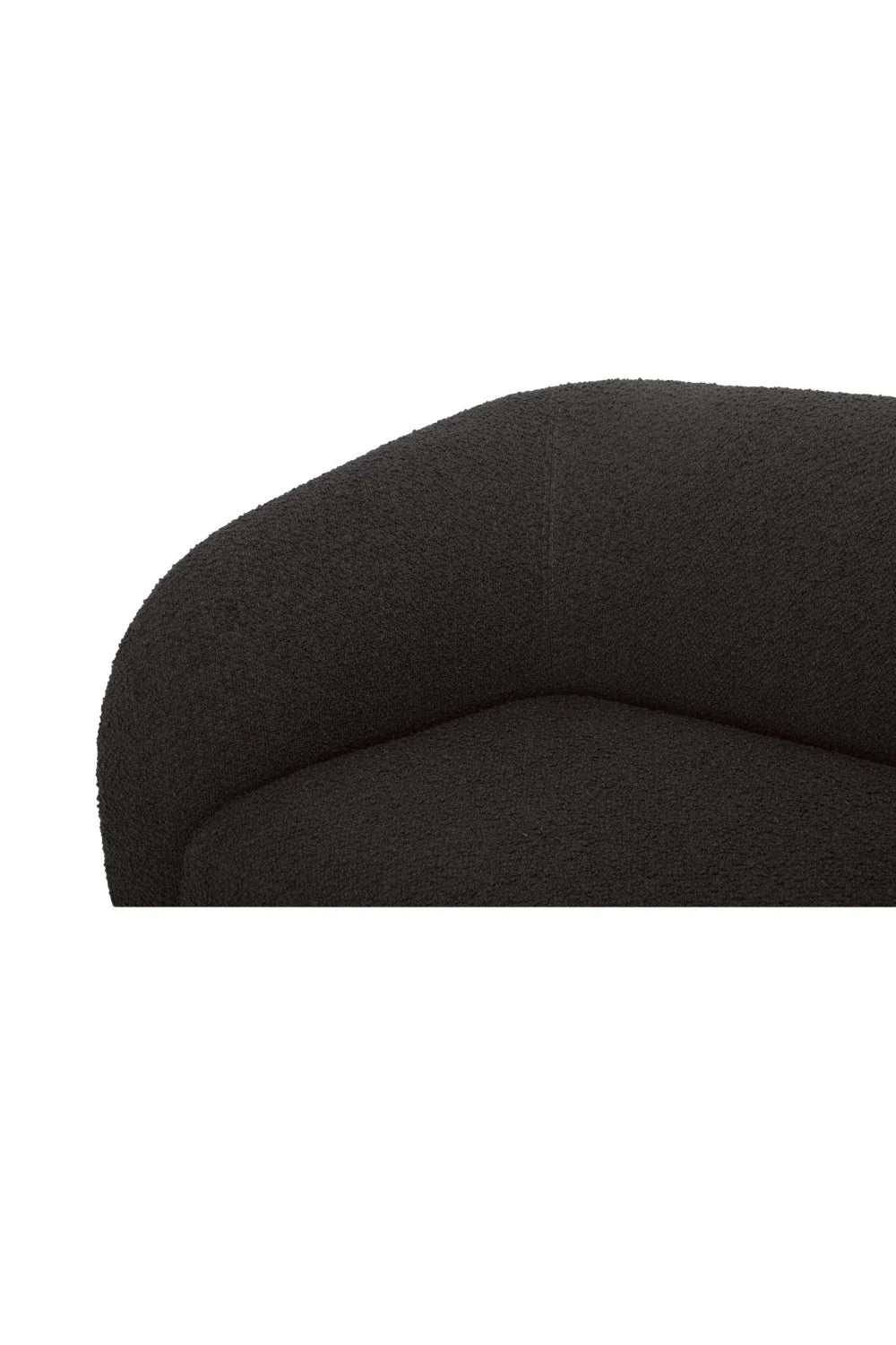 Luxury Faye Fabric Curved Sectional Sofa Modern Italian Style for Villa