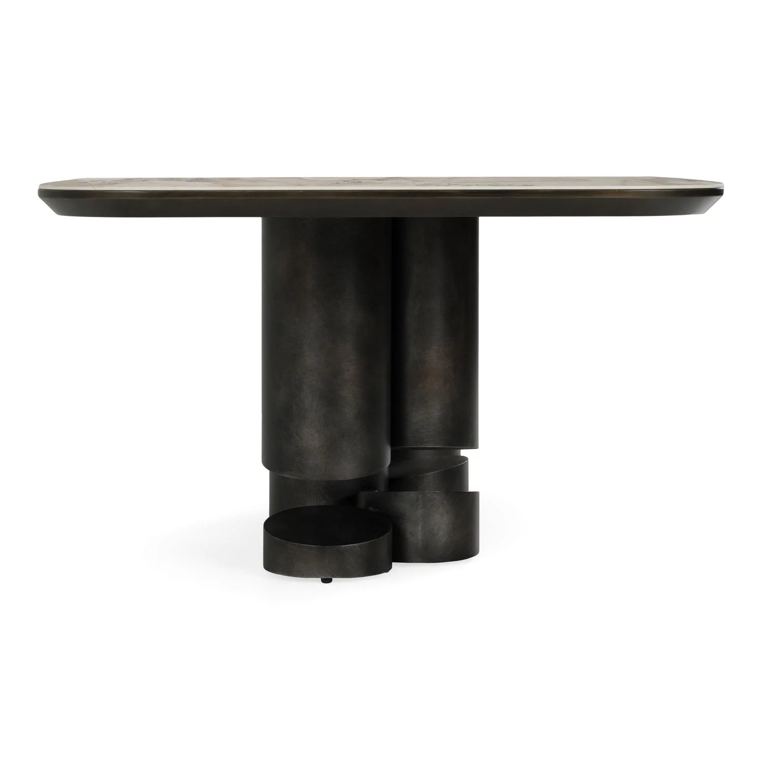 Luxury Finsbury Ceramic Oval Dining Table Modern Italian Style for Villa