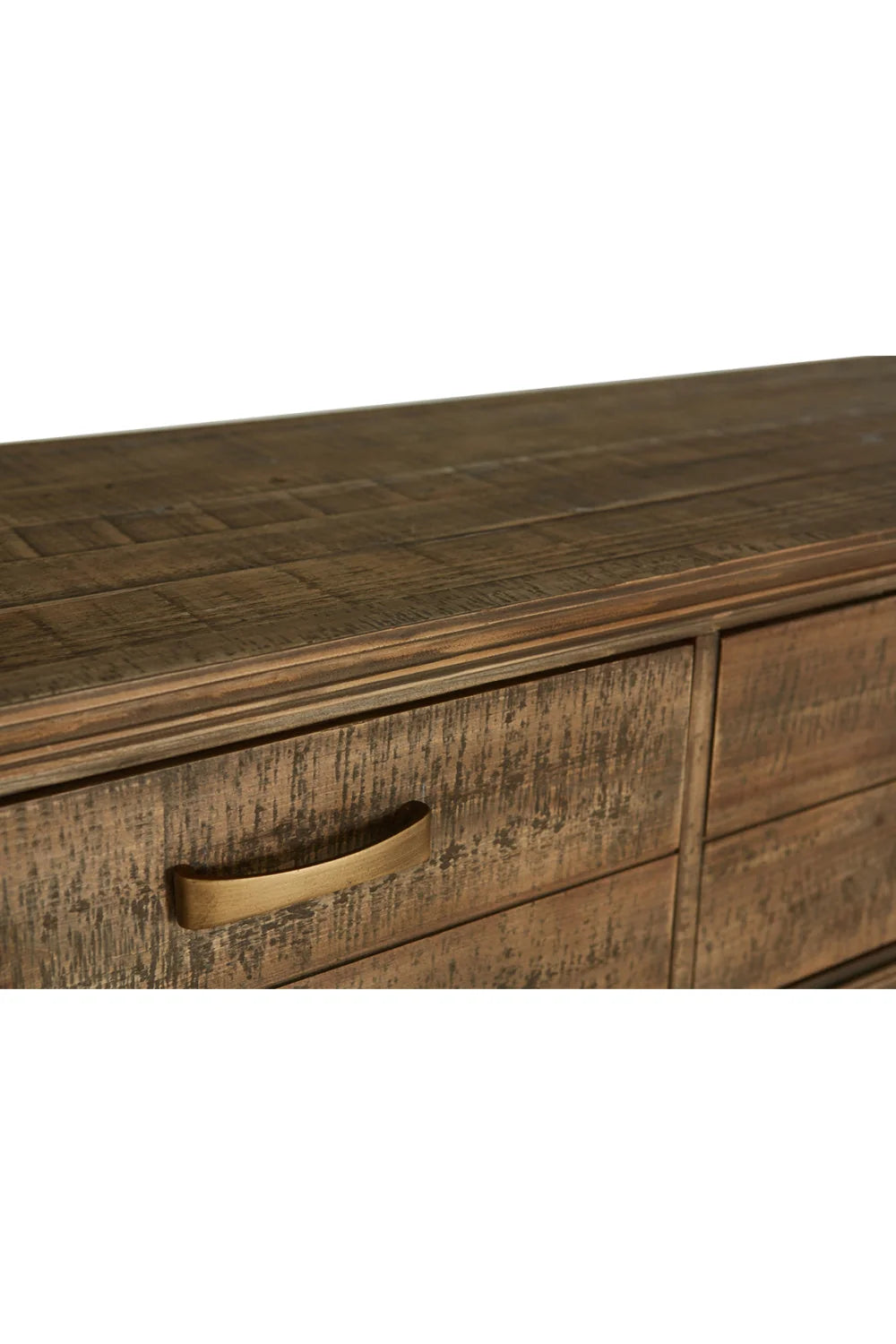 Luxury Fir Wood Console Table Modern Italian Style for Villa