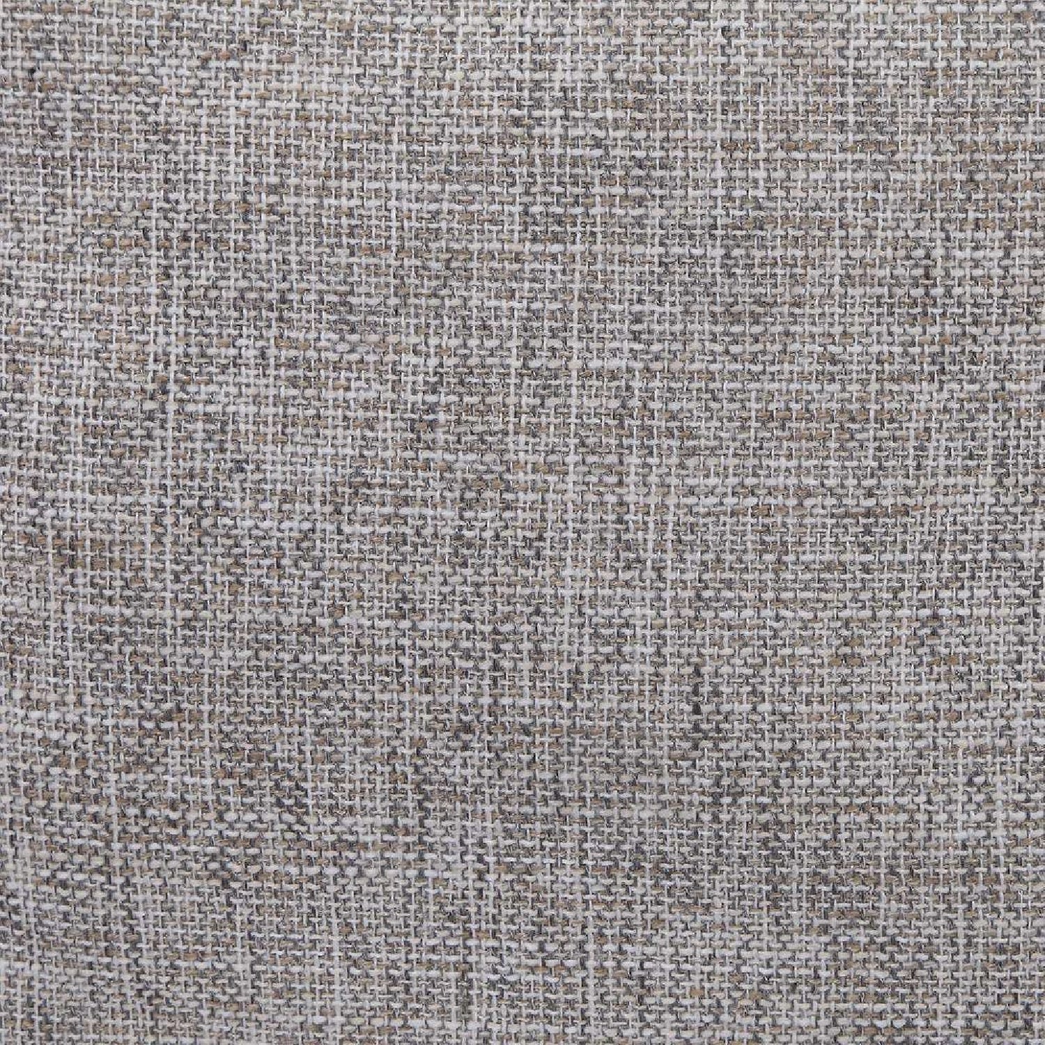 Luxury Flanged Fabric Swivel Accent Chair Modern Italian Style for Villa