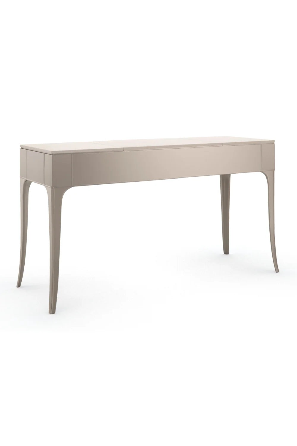 Luxury Flip-Top Mirror Modern Vanity Desk European Style for Villa