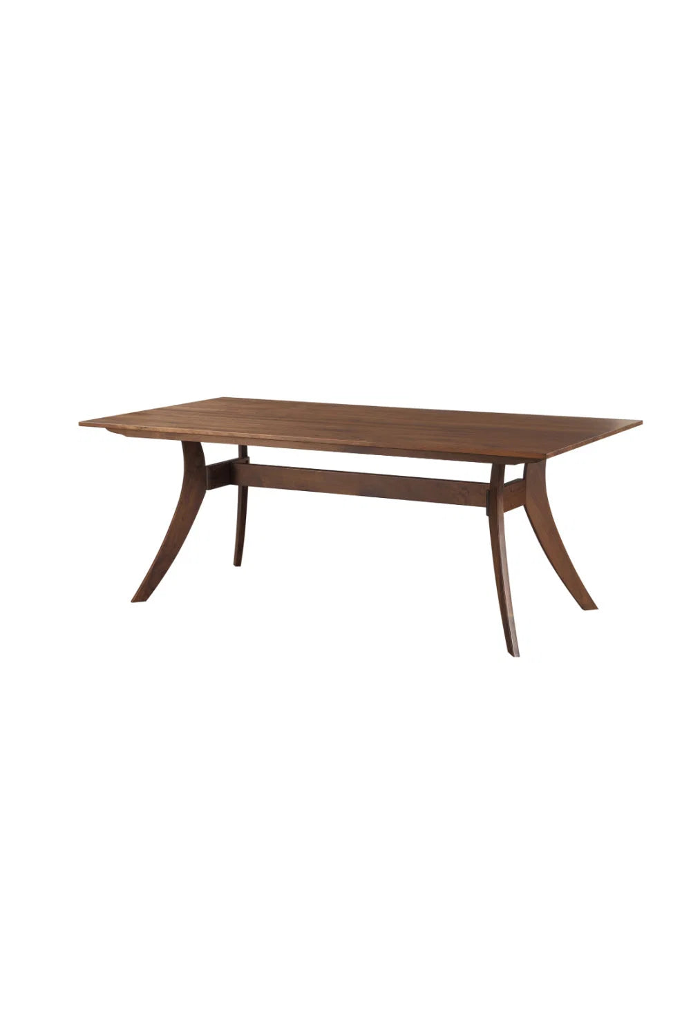Luxury Florence Walnut Dining Table Modern Italian Style for Villa