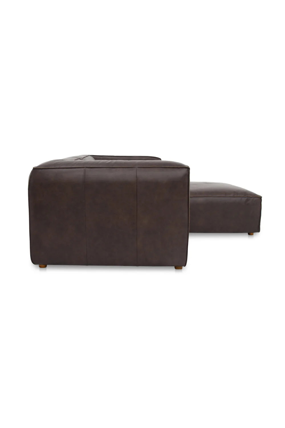 Luxury Form Modular Leather Nook Sofa Modern Italian Style for Villa