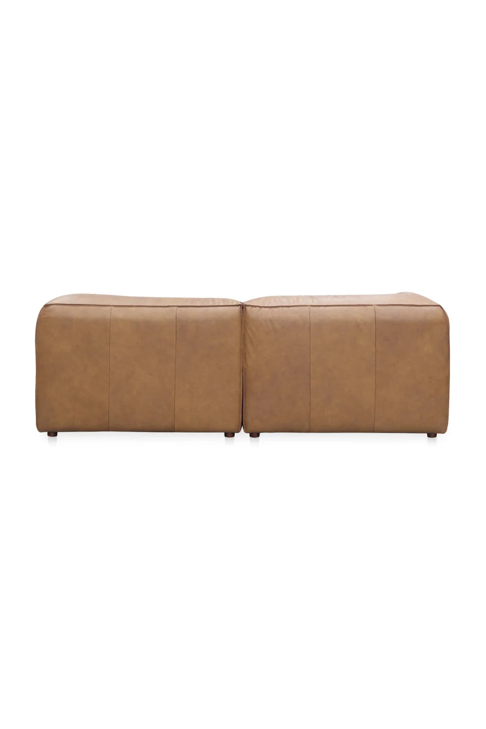 Luxury Form Modular Leather Nook Sofa Modern Italian Style for Villa