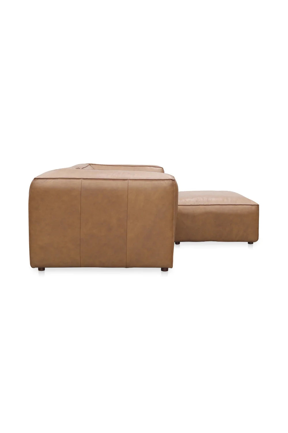 Luxury Form Modular Leather Nook Sofa Modern Italian Style for Villa