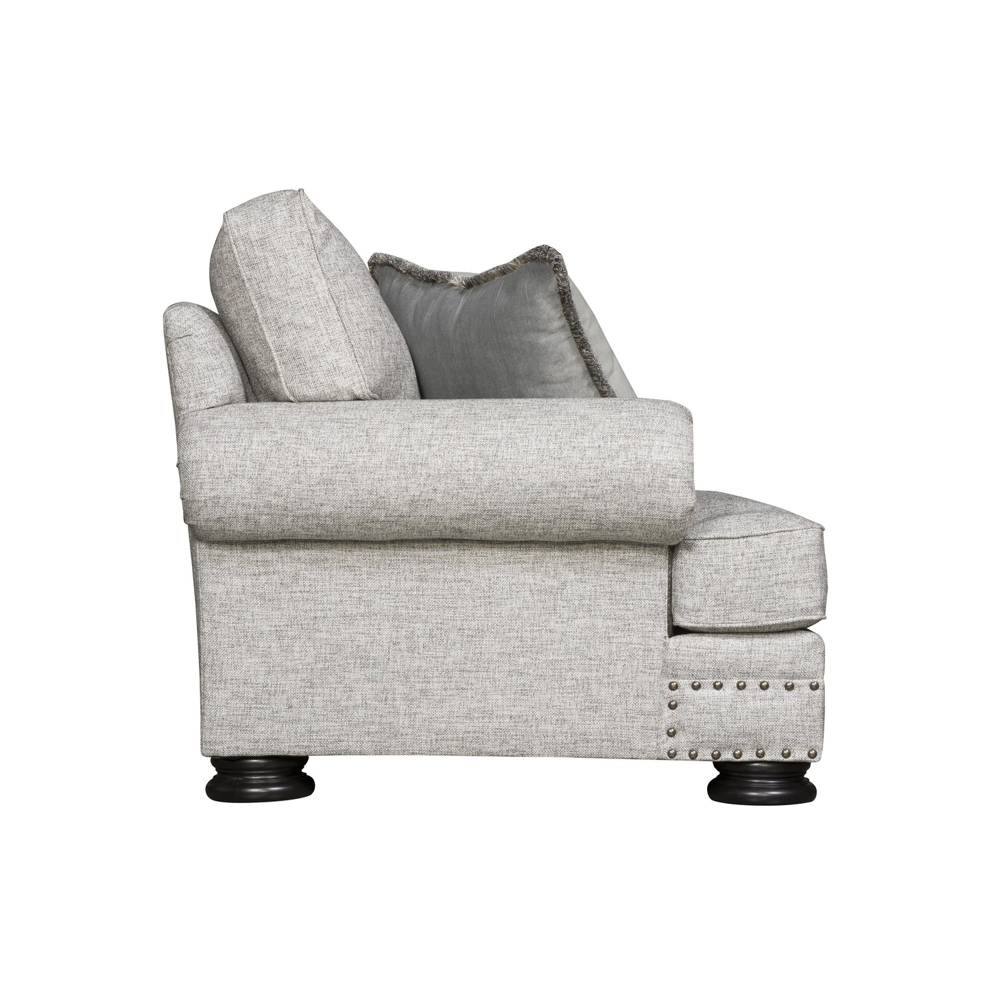 Luxury Foster Fabric Loveseat Modern Italian Style for Villa