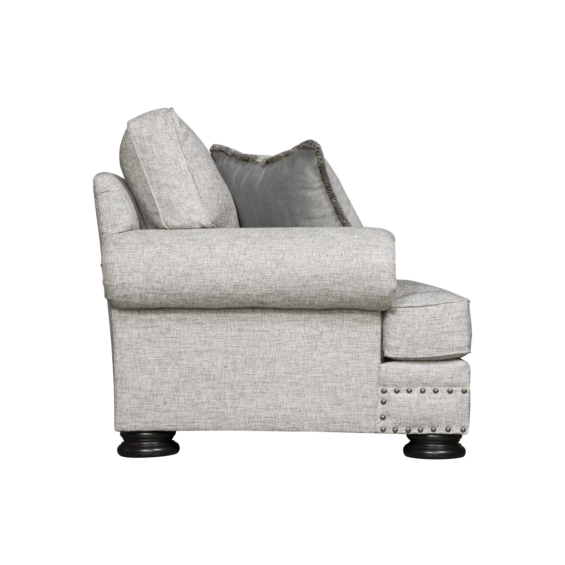 Luxury Foster Fabric Loveseat Modern Italian Style for Villa
