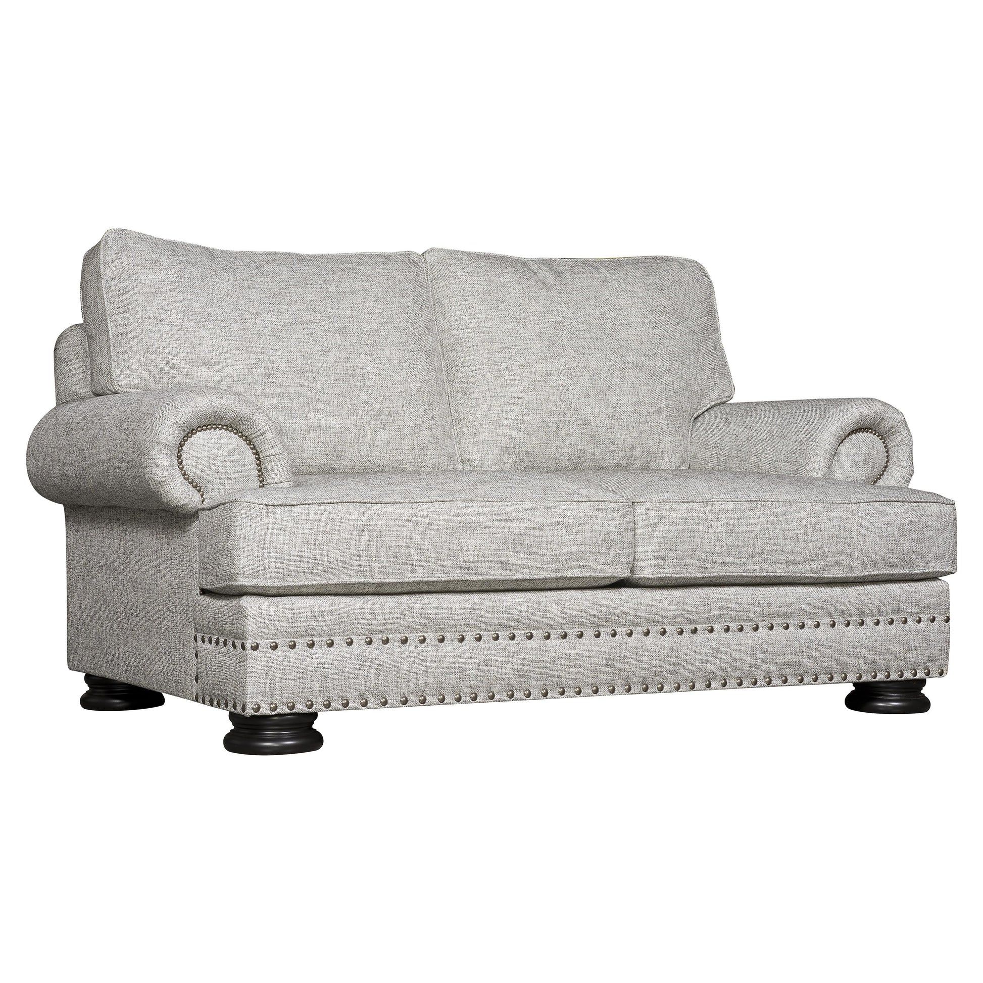 Luxury Foster Fabric Loveseat Modern Italian Style for Villa