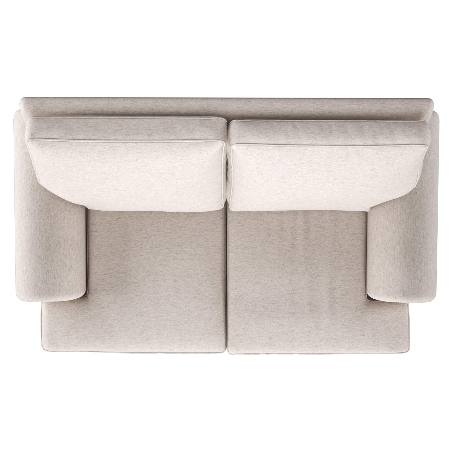Luxury Foster Fabric Loveseat Modern Italian Style for Villa
