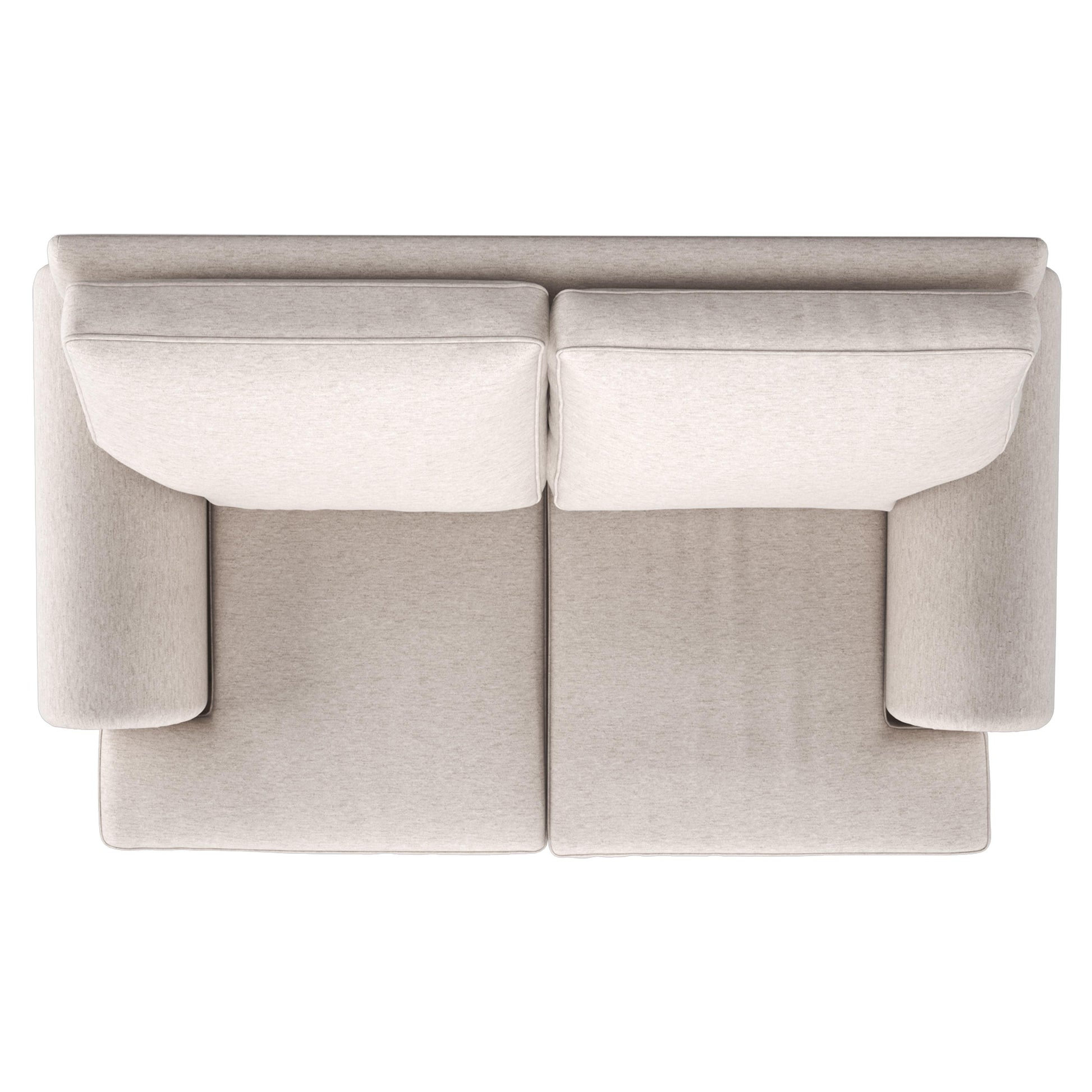 Luxury Foster Fabric Loveseat Modern Italian Style for Villa