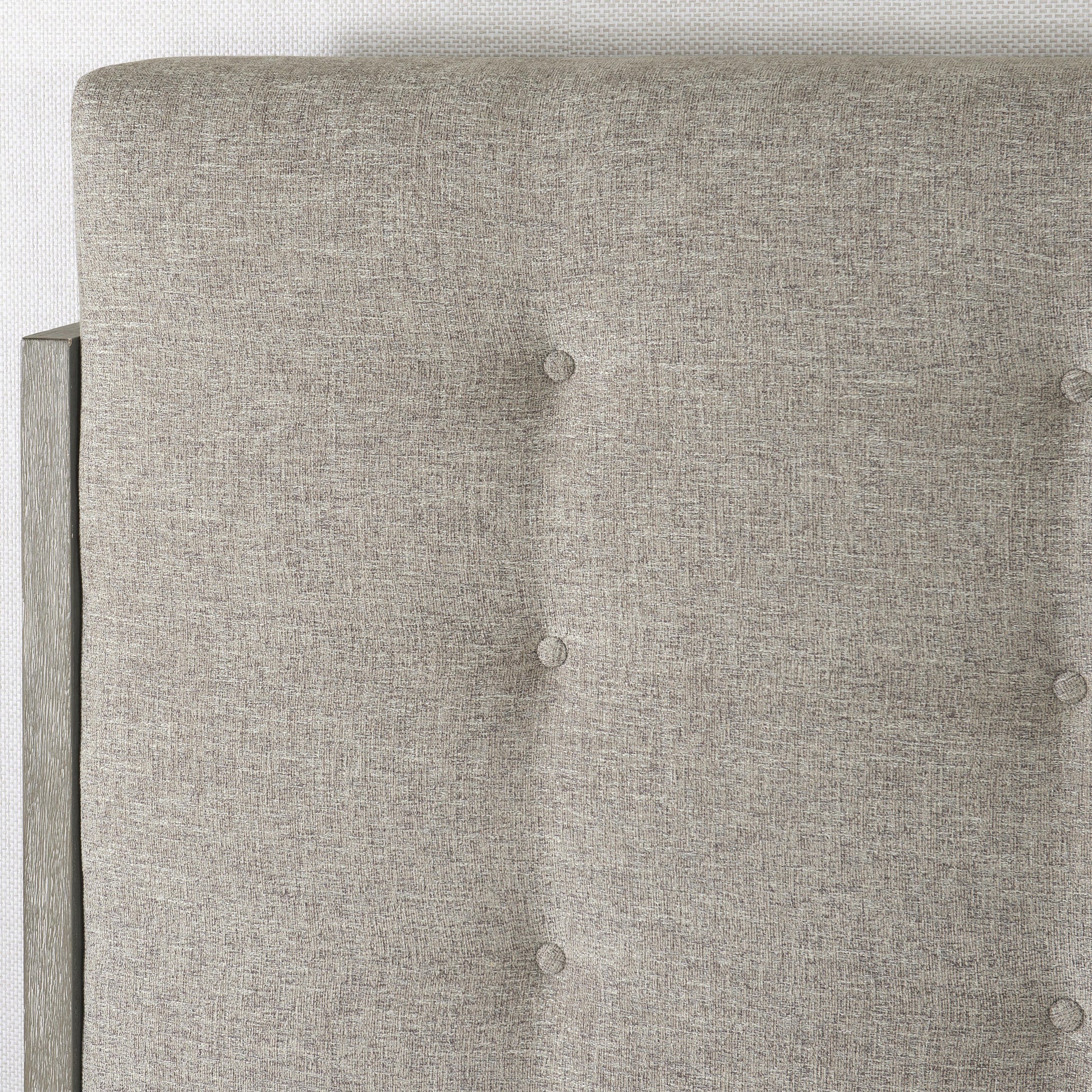 Luxury Foundations Fabric Panel Bed Modern Italian Style for Villa
