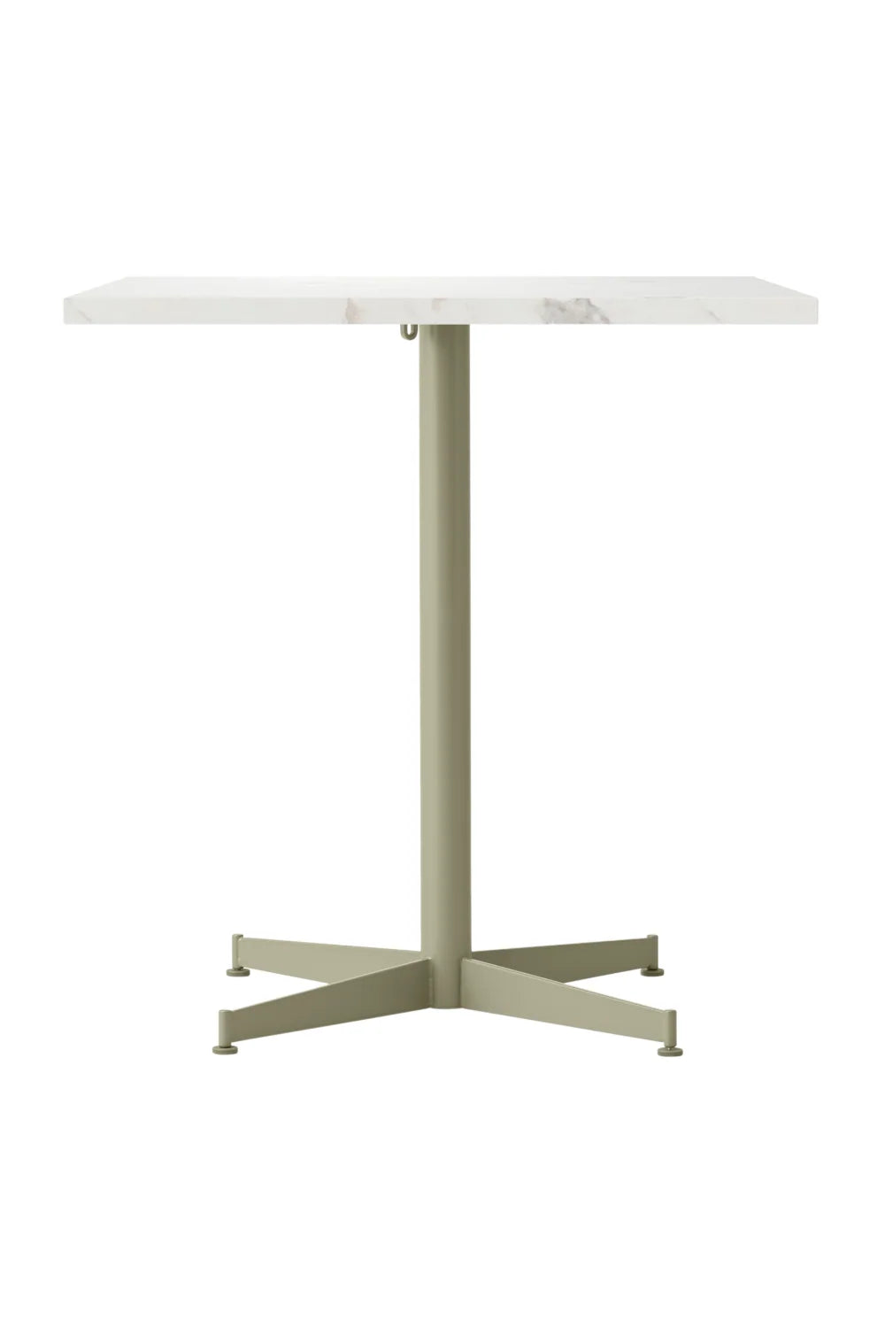 Luxury Four Star Base Rectangular Dining Table Modern Italian Style for Villa