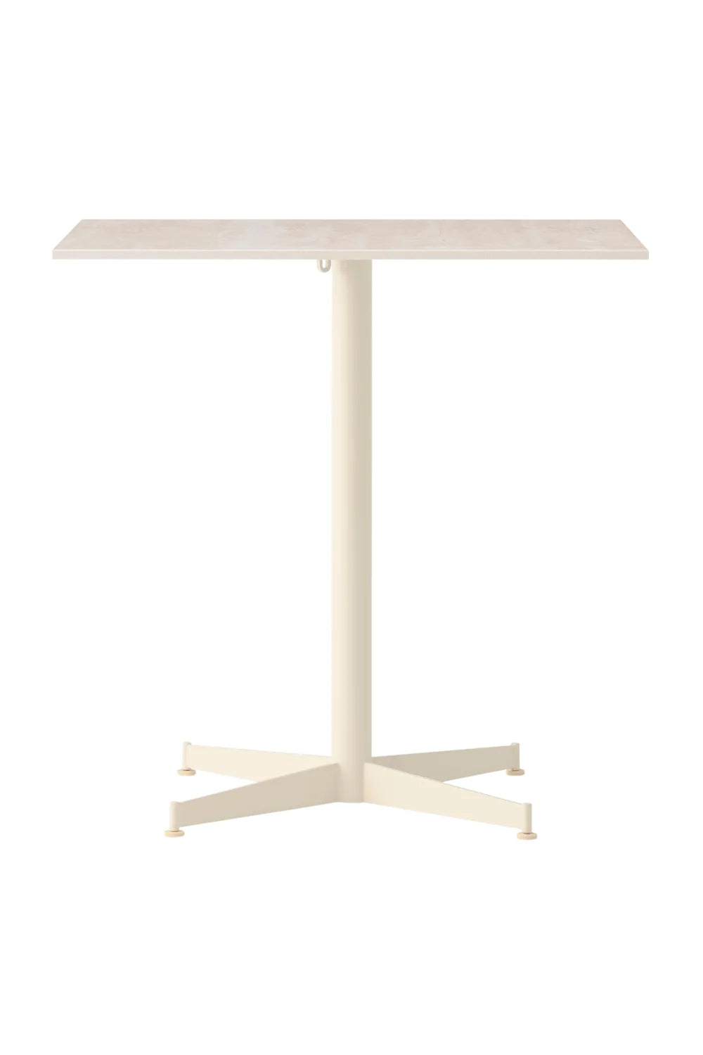Luxury Four Star Base Rectangular Dining Table Modern Italian Style for Villa