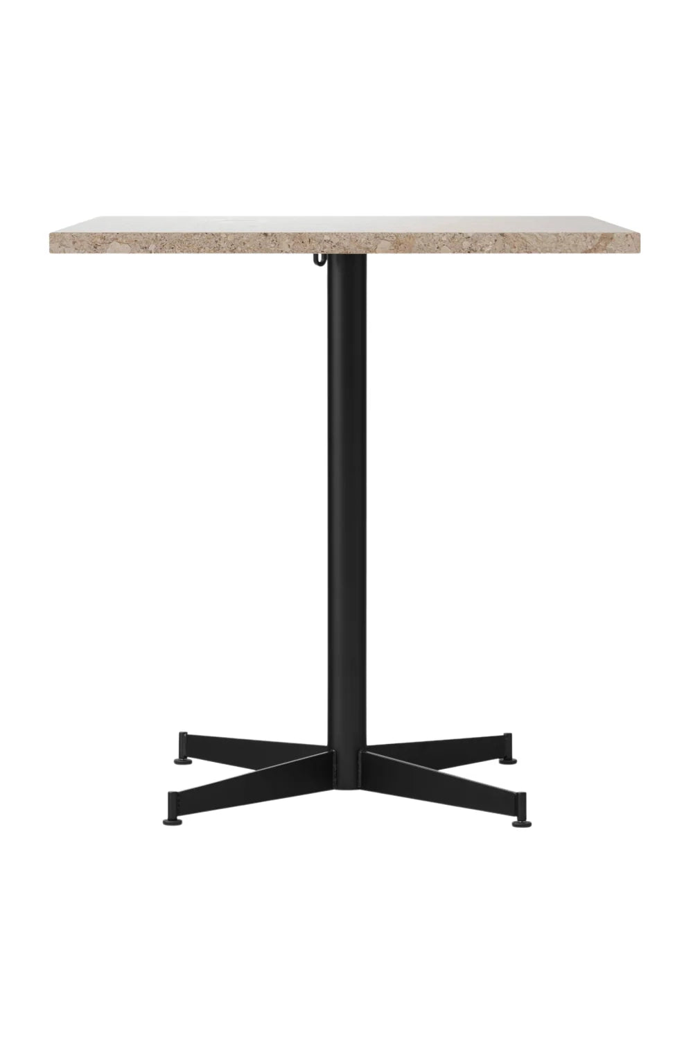 Luxury Four Star Base Rectangular Dining Table Modern Italian Style for Villa