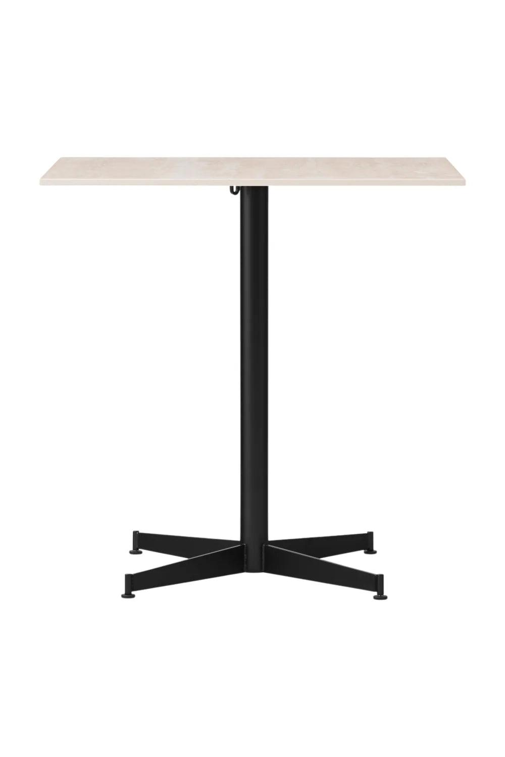 Luxury Four Star Base Rectangular Dining Table Modern Italian Style for Villa