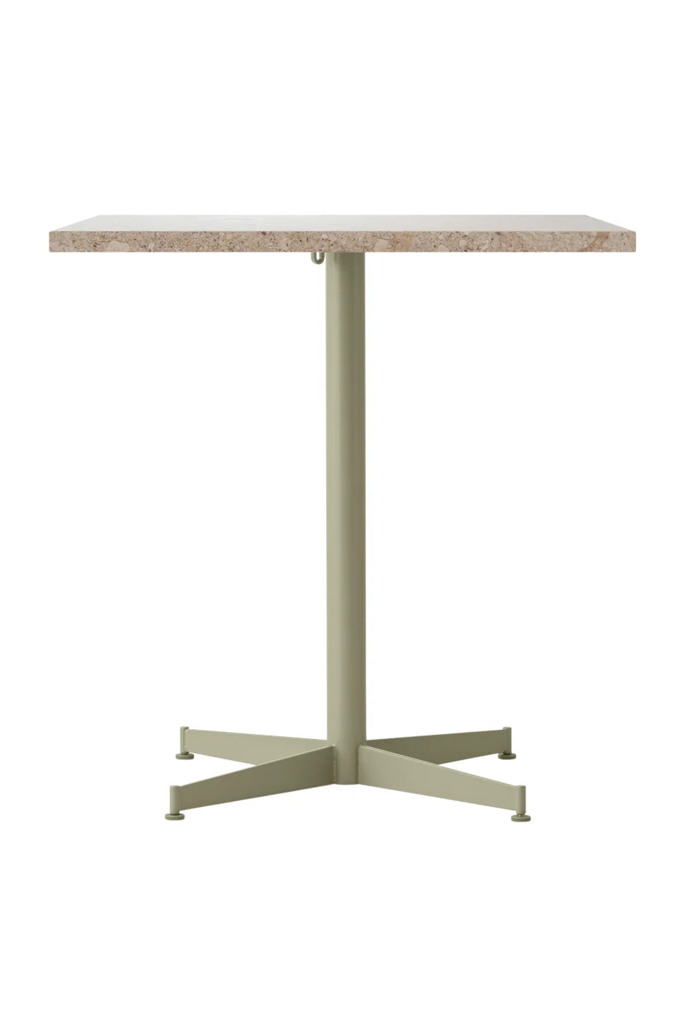 Luxury Four Star Base Rectangular Dining Table Modern Italian Style for Villa