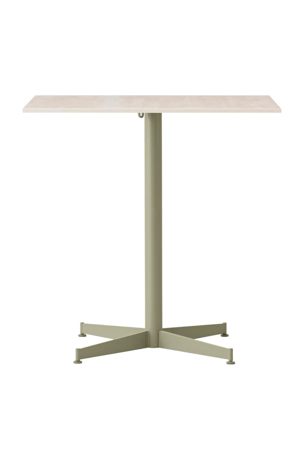 Luxury Four Star Base Rectangular Dining Table Modern Italian Style for Villa