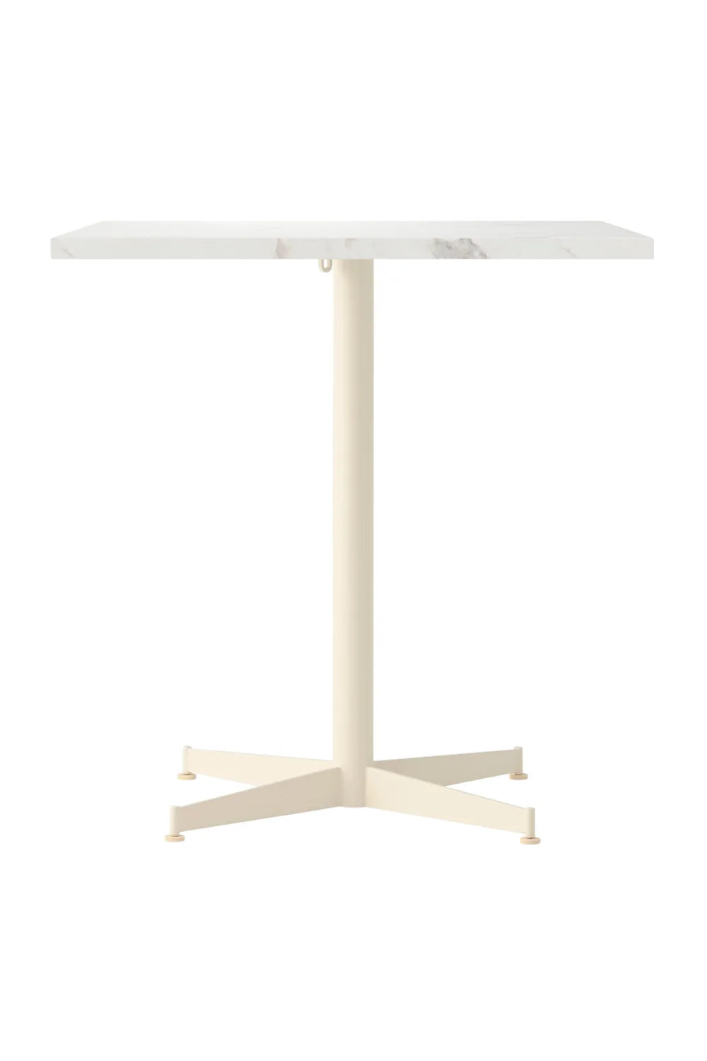 Luxury Four Star Base Rectangular Dining Table Modern Italian Style for Villa