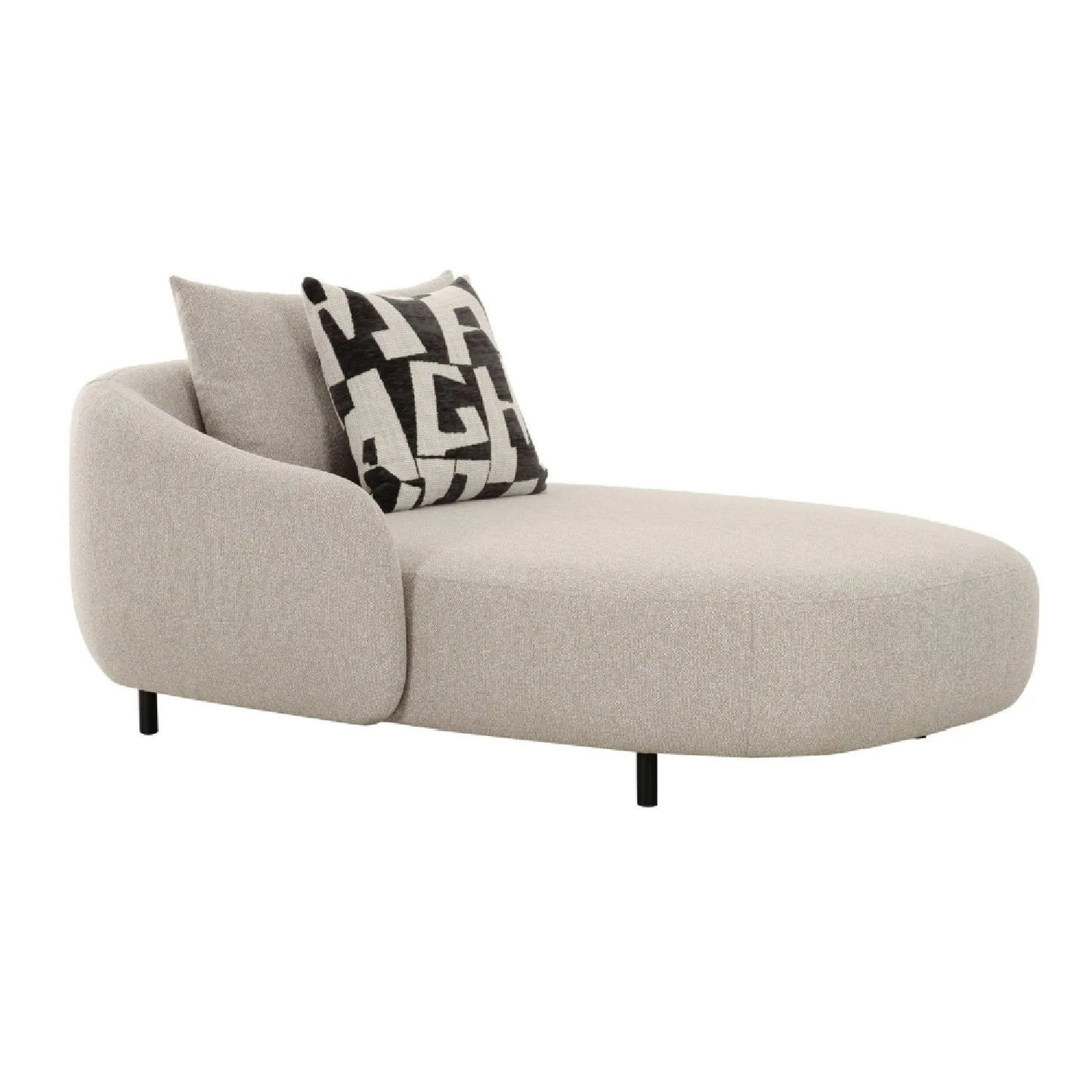 Luxury Free-Form Beige Sectional Sofa Modern Italian Style for Villa